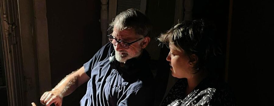 Os cineastas Marcelo Gomes e Maria Clara Escobar. Foto: Divulgação