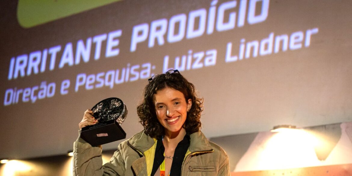 A diretora Luiza Lindner. Foto: Leo Lara/Universo Produção