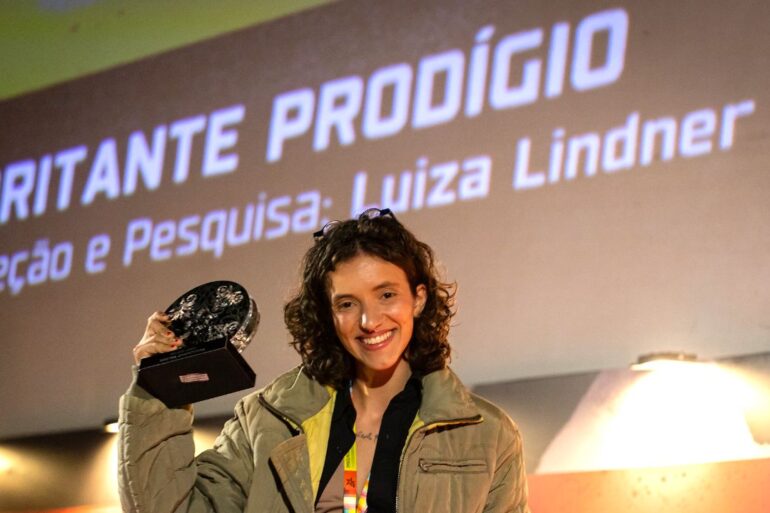 A diretora Luiza Lindner. Foto: Leo Lara/Universo Produção